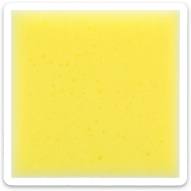 PU foam sponge sticker