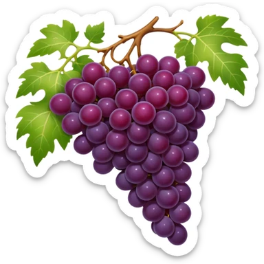 Grapes sticker