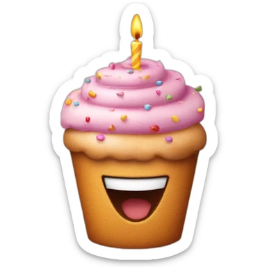 Happy birthday sticker