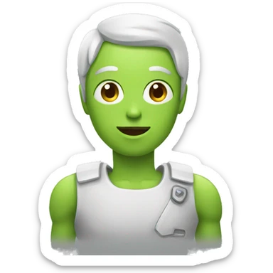 Android com pera sticker