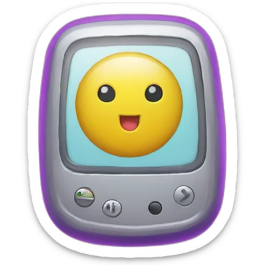 Tamagotchi toy sticker