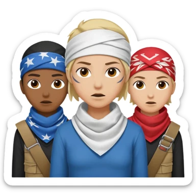 People Anarchy, sticker