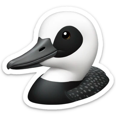 Loon sticker