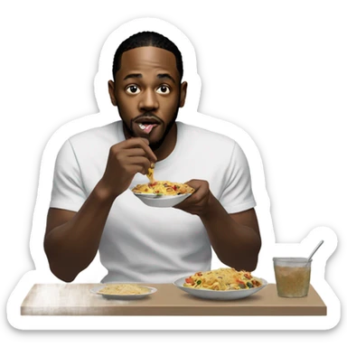 kendrick lamarr eat sticker