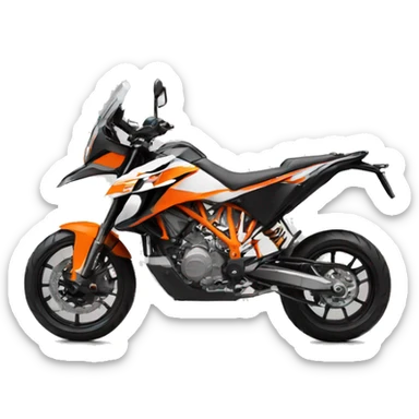 Supermotard ktm sticker