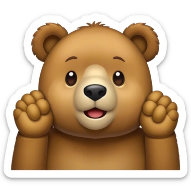 Urso iPhone sticker