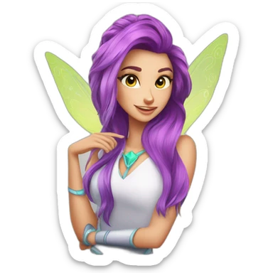 winx trix darcy sticker