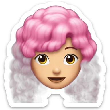 Perona estresada sticker