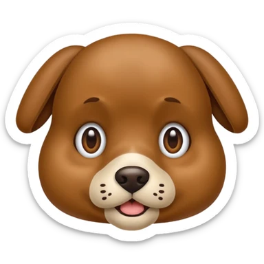 Um cachorro explodindo a mente sticker