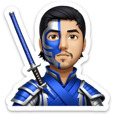 Steadfast Samurai sticker