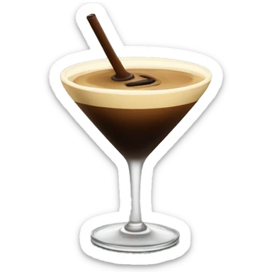 Espresso martini sticker
