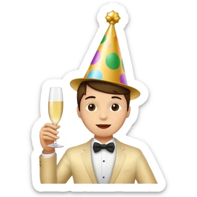 Happy birthday friend sticker