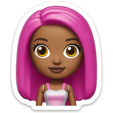 Barbie funko pop yootooz action figure sticker