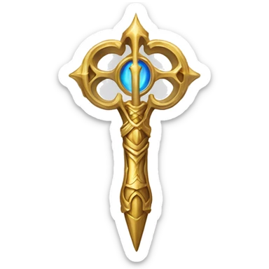 Technomancy Aether-Holy Wand (Supra-Technomancy Righteousness) sticker