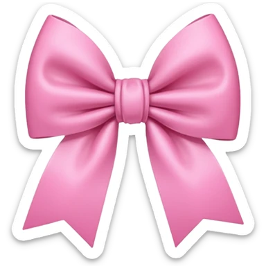 pink cute aesthetic bow no background sticker