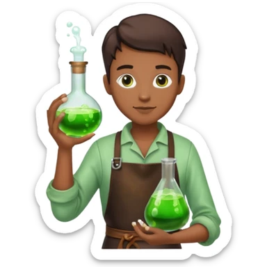 a potion brewer sticker