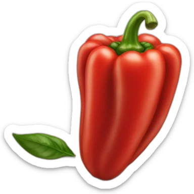 red pepper sticker