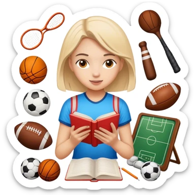 differemt girlhood hobbies sticker