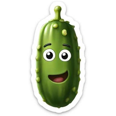 Pickle￼ sticker