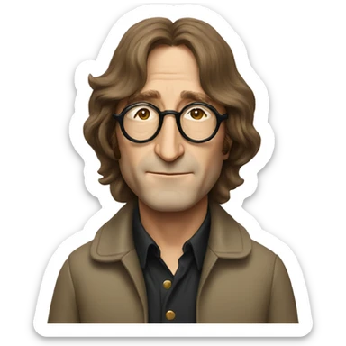John Lennon sticker
