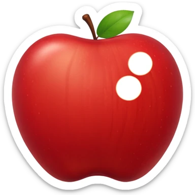 malus pumila detailed realistic,, full flat  side profile 75% front facing full  design in 3d soft l centered composition 
cartoon style128x128 pixels 



 sticker