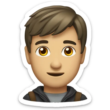 Такса в худи sticker