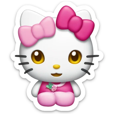 Hello-kitty hello-kitty sticker
