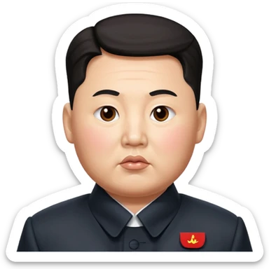 kim jong un  sticker