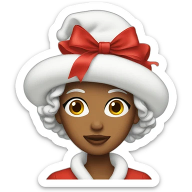 madame holiday sticker