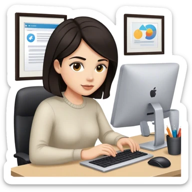 Indie Hacker setup sticker