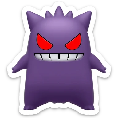 gengar sticker