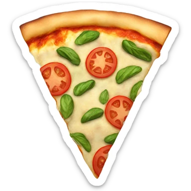 Veggie pizza sticker