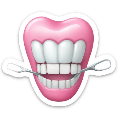 Dental things  sticker