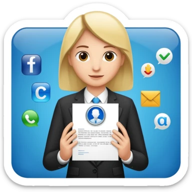 Confirmation CV Received Email + Candidate Handbook
 sticker