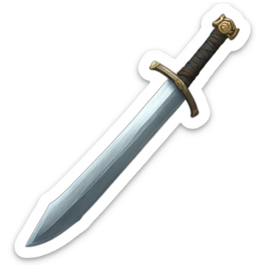 Rune longsword sticker