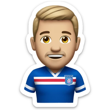 Rangers football club sticker