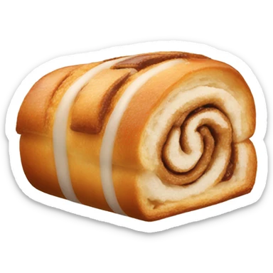 cinamon roll sticker