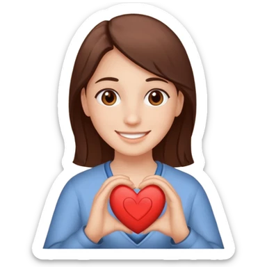 FLOORK DANDO UN CORAZÓN Y DICIENDO DURMETE O TE CONQUISTO sticker