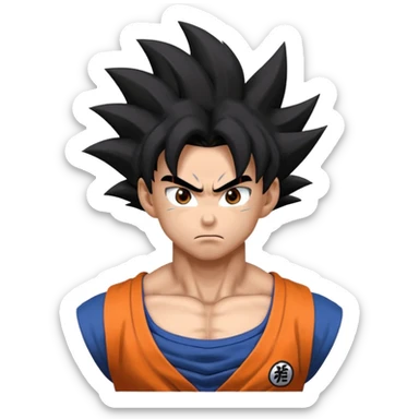 Son Goku ultra instinct  sticker