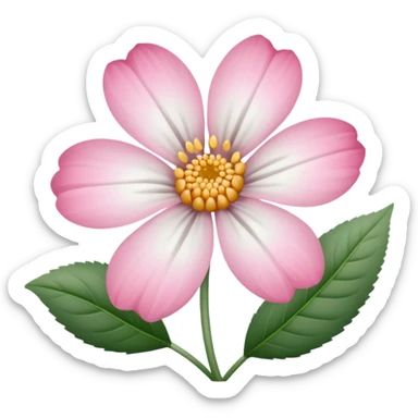 🌺 celeste e bianco  sticker