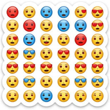 Random sassy useful emojis that don’t already exist sticker