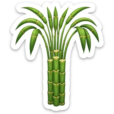 Sugarcane sticker