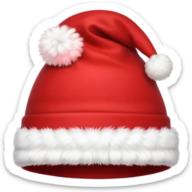 Christmas hat emoji sticker