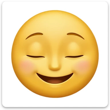 Smirking emoji looking down eyes closed sticker