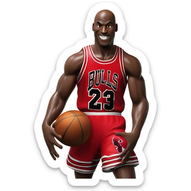 michael jordan sticker