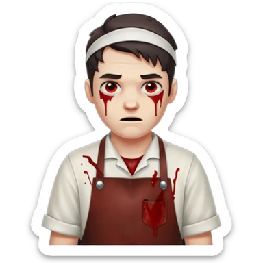 killer Dead by Daylight Evan MacMillan sticker