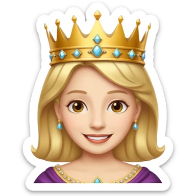 Queen Lillian sticker