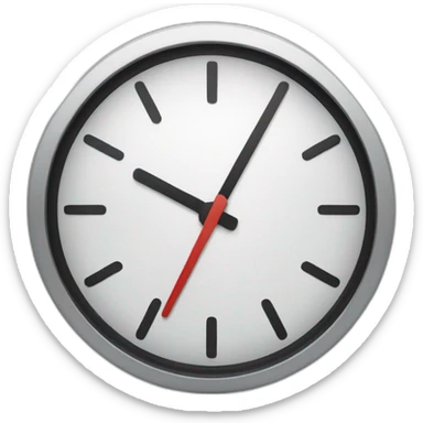 urgent showing time sticker