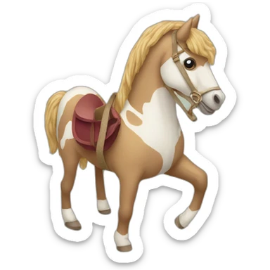 Hobby horse  sticker