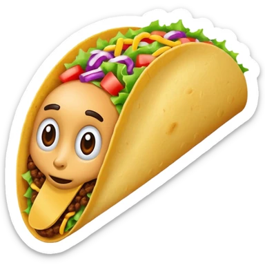 bibble with taco bell sticker